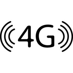 4G technology symbol