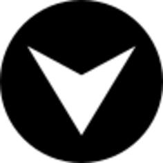 Down arrow in a circle