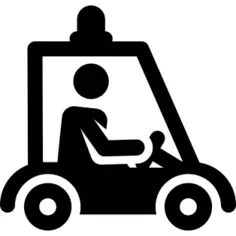 警车