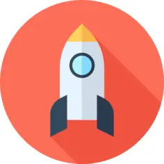 Rocket ship launch