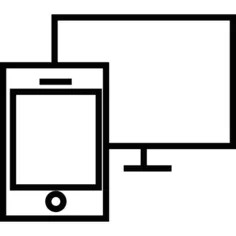Screen and telephone