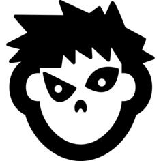 Zombie face