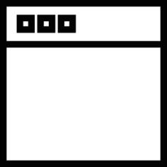Blank web page