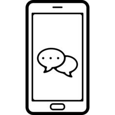 Chatting by phone
