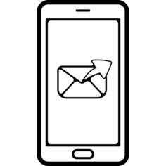 Outgoing email by phone