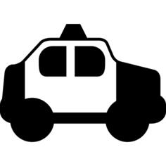 Taxi side view