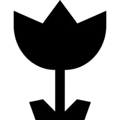 Angular flower