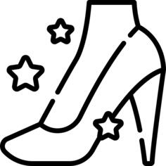 High heels