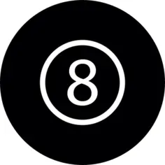 Billiard Eight ball