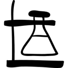 烧瓶手绘容器
