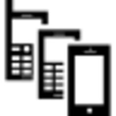 Phones group of three different models