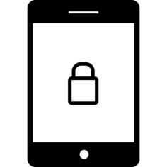 Blocked smartphone