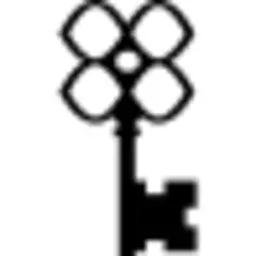 钥匙就像一朵花