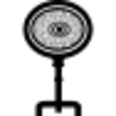 钥匙形状，椭圆形