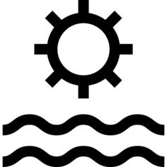 Warm water