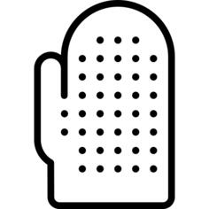 grooming glove