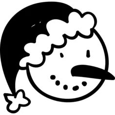 Snowman head