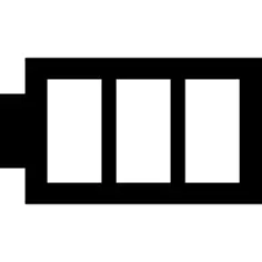 电池有三个空白区域