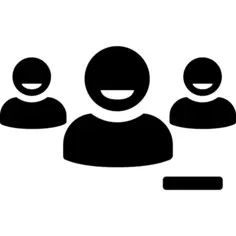 Delete users interface symbol