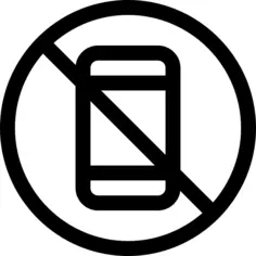 No phone