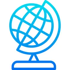 Earth globe
