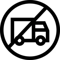 No trucks