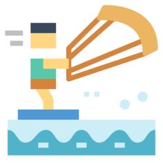 Kitesurfing