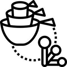 Measuring spoons