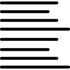 Left alignment