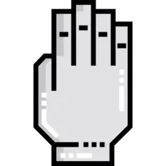 手