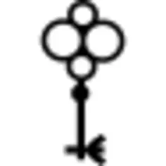 在关键设计上面的四个圆圈