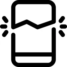 Broken smartphone