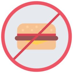 No fast food