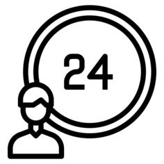 24小时