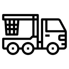 Crane truck