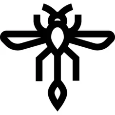 虻