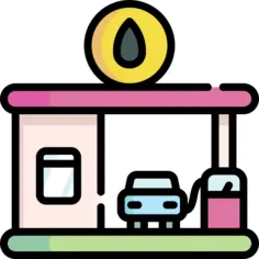 Gas station