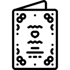 Wedding invitation