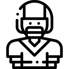 American football player