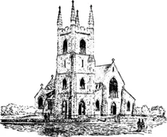 Grace Church vector image