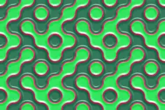 green slime bubbles pattern