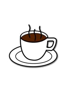 Coffee cup vector image