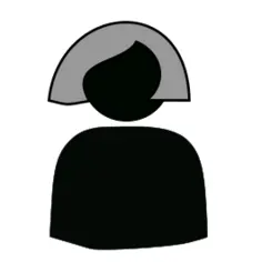Female avatar silhouette