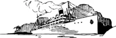 Ship sailing