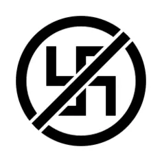 Antifa stencil image