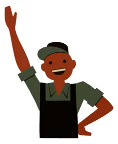 Vintage friendly boy