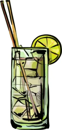 Long Island iced tea cocktail