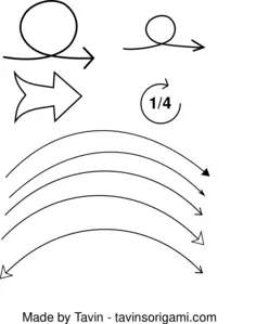 Different arrows vector image