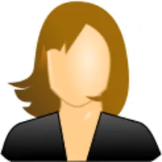 Female user icon image