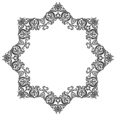Starry decorative framework